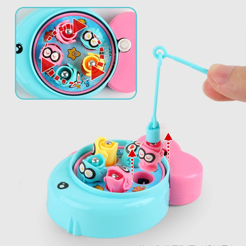 Mini Magnetic Fishing Desktop Game Realistic Fish Rod Toddler Parent-child Interactive Portable Board Kids Birthday Gifts
Mini Magnetic Fishing Desktop Game Realistic Fish Rod Toddler Parent-child Interactive Portable Board Kids Birthday Gifts