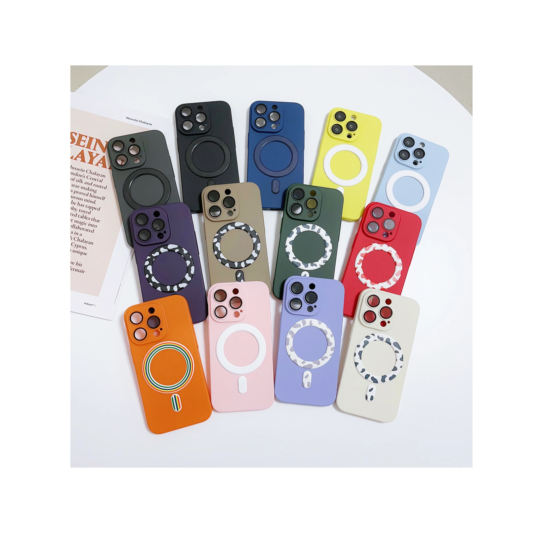 colorful Magsafe Magnetic Case For iPhone 15 14 13 12 Pro Max Plus Shockproof Wireless Charge Lens Protector Matte PC Cover
colorful Magsafe Magnetic Case For iPhone 15 14 13 12 Pro Max Plus Shockproof Wireless Charge Lens Protector Matte PC Cover