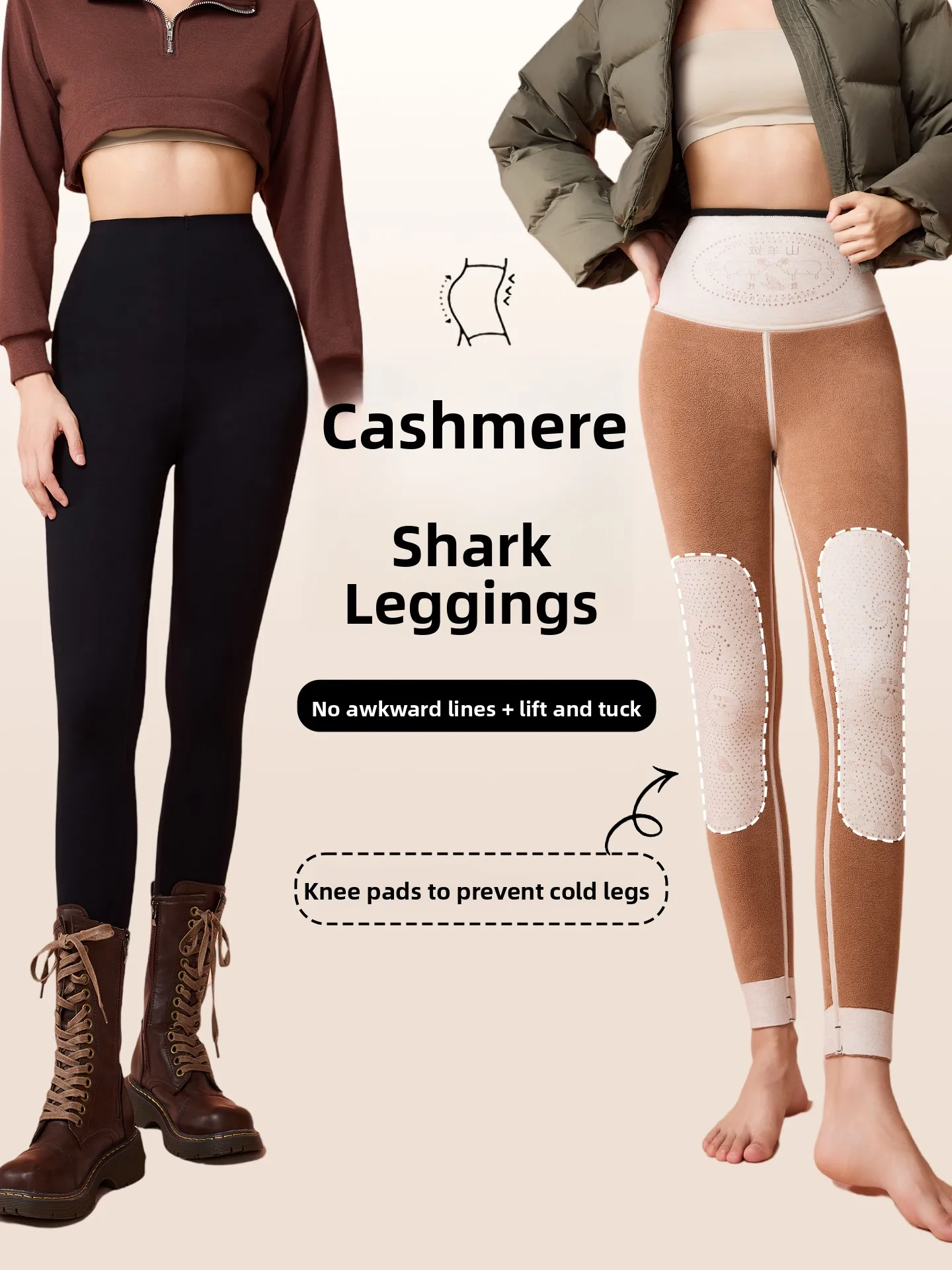 Women's High-Waist Fce-Lined arkskin Yoga Pants Thiened Winter Warm Trousers Casual Long Pants Nylon Spandex Blend
Women's High-Waist Fce-Lined arkskin Yoga Pants Thiened Winter Warm Trousers Casual Long Pants Nylon Spandex Blend