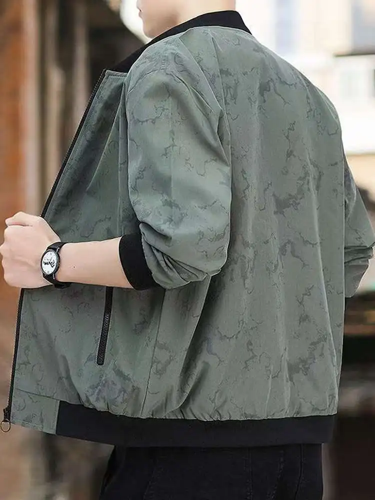 Мужской бейсбольный воротник Jaet, повседневное спортивное ветрозащитное весенне-осеннее модное пальто из полиэфирной ткани с застежкой-молнией
Мужской бейсбольный воротник Jaet, повседневное спортивное ветрозащитное весенне-осеннее модное пальто из полиэфирной ткани с застежкой-молнией