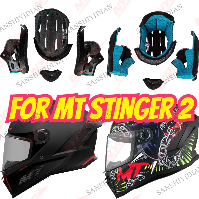 Helmets Lining Suitable for MT STINGER 2 Helmet Replacement Lining Including Ear Lining Motociclista Accesorios
Helmets Lining Suitable for MT STINGER 2 Helmet Replacement Lining Including Ear Lining Motociclista Accesorios