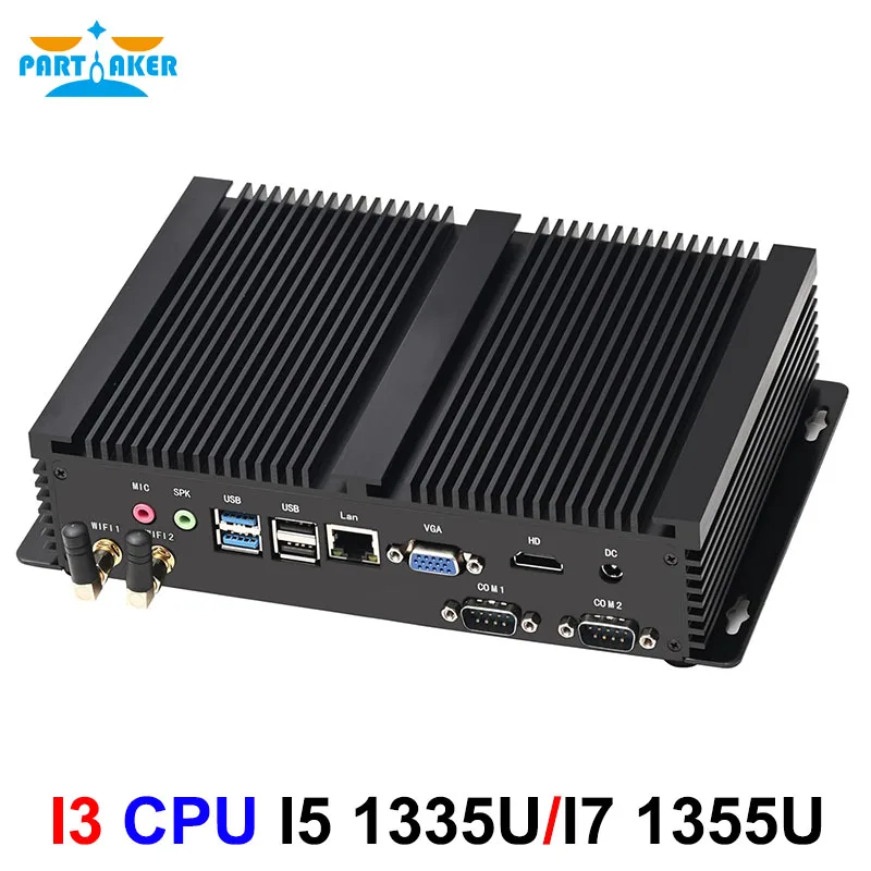 Промышленный мини-ПК Partaker без вентилятора Intel Core I7 1355U I5 1335U DDR4 NVME SSD Dual COM VGA HD LAN Безвентиляторный компьютер
Промышленный мини-ПК Partaker без вентилятора Intel Core I7 1355U I5 1335U DDR4 NVME SSD Dual COM VGA HD LAN Безвентиляторный компьютер