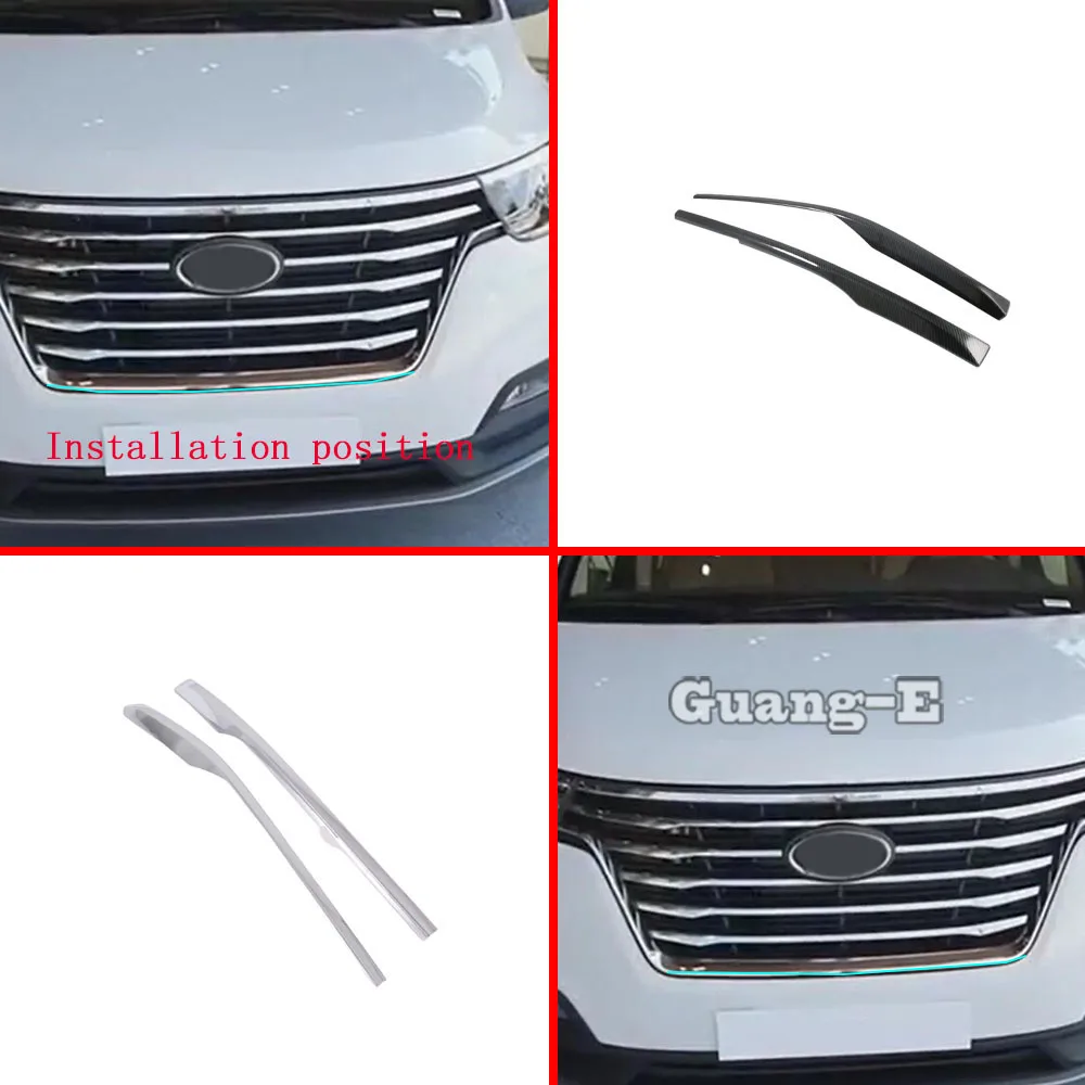 Car ABS Plastic Trim Front Stick Grid Grill Grille License Plate Frame 2PCs For Hyundai Starex H-1 H1 2018 2019 2020 2021 2022
Car ABS Plastic Trim Front Stick Grid Grill Grille License Plate Frame 2PCs For Hyundai Starex H-1 H1 2018 2019 2020 2021 2022