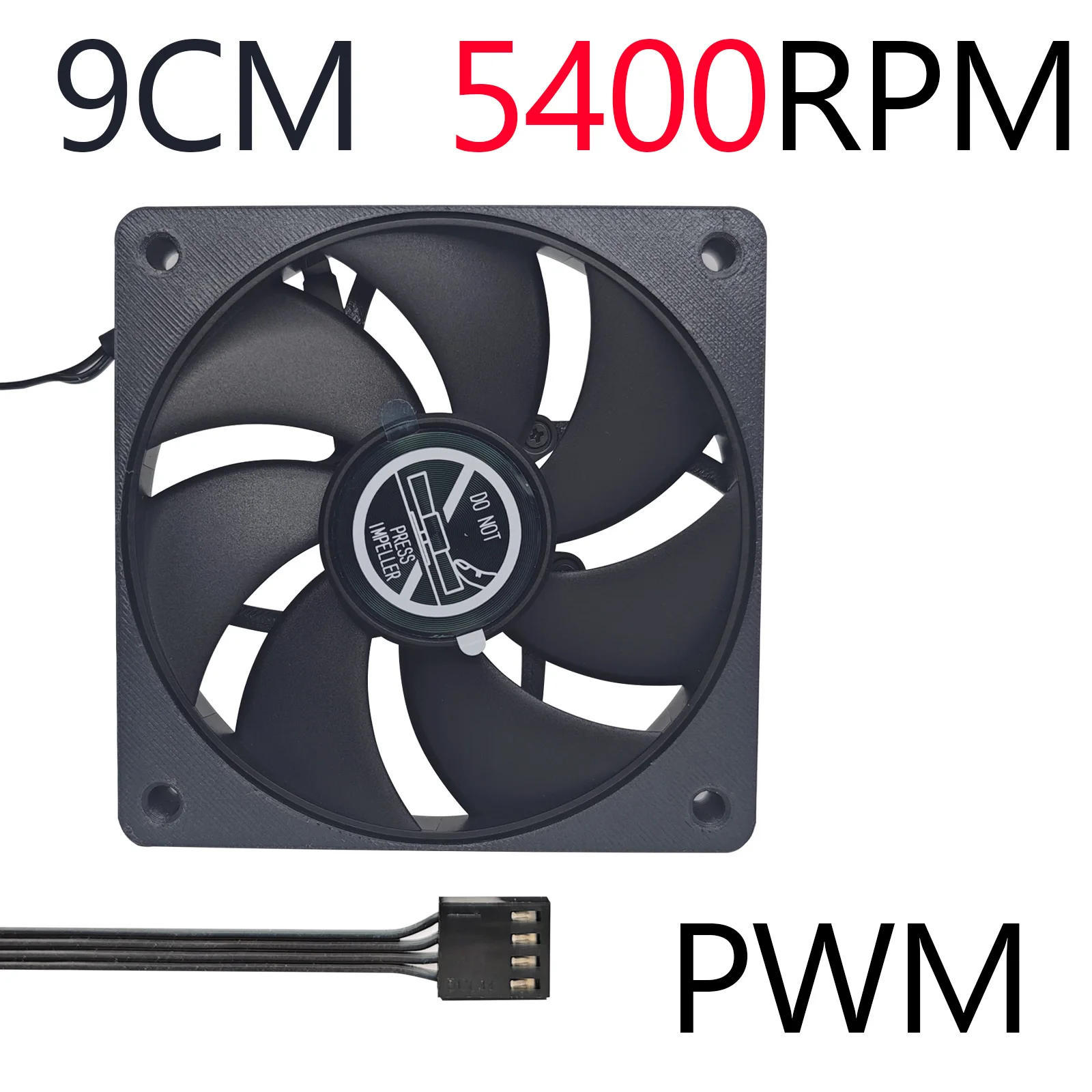 3D Printed 4070 Modified Fan 9cm 9615 PWM 4Pin,5400RPM FDB Bearing,High Air Volume,ITX PC High Performance 9215/9015 Case Cooler
3D Printed 4070 Modified Fan 9cm 9615 PWM 4Pin,5400RPM FDB Bearing,High Air Volume,ITX PC High Performance 9215/9015 Case Cooler