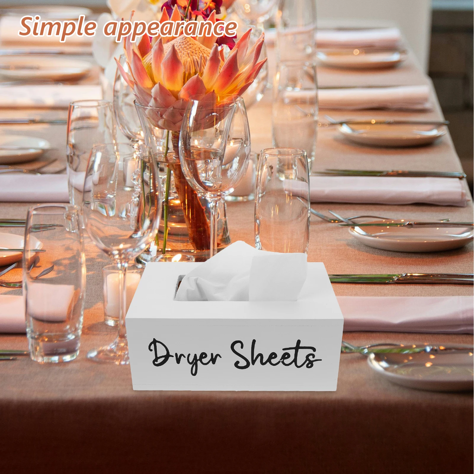 Wooden Tissue Box Holder Desktop Rectangular Napkin Storage Holder Wood Tissue Cover for Home Office Bathroom Tissues Box 
Wooden Tissue Box Holder Desktop Rectangular Napkin Storage Holder Wood Tissue Cover for Home Office Bathroom Tissues Box