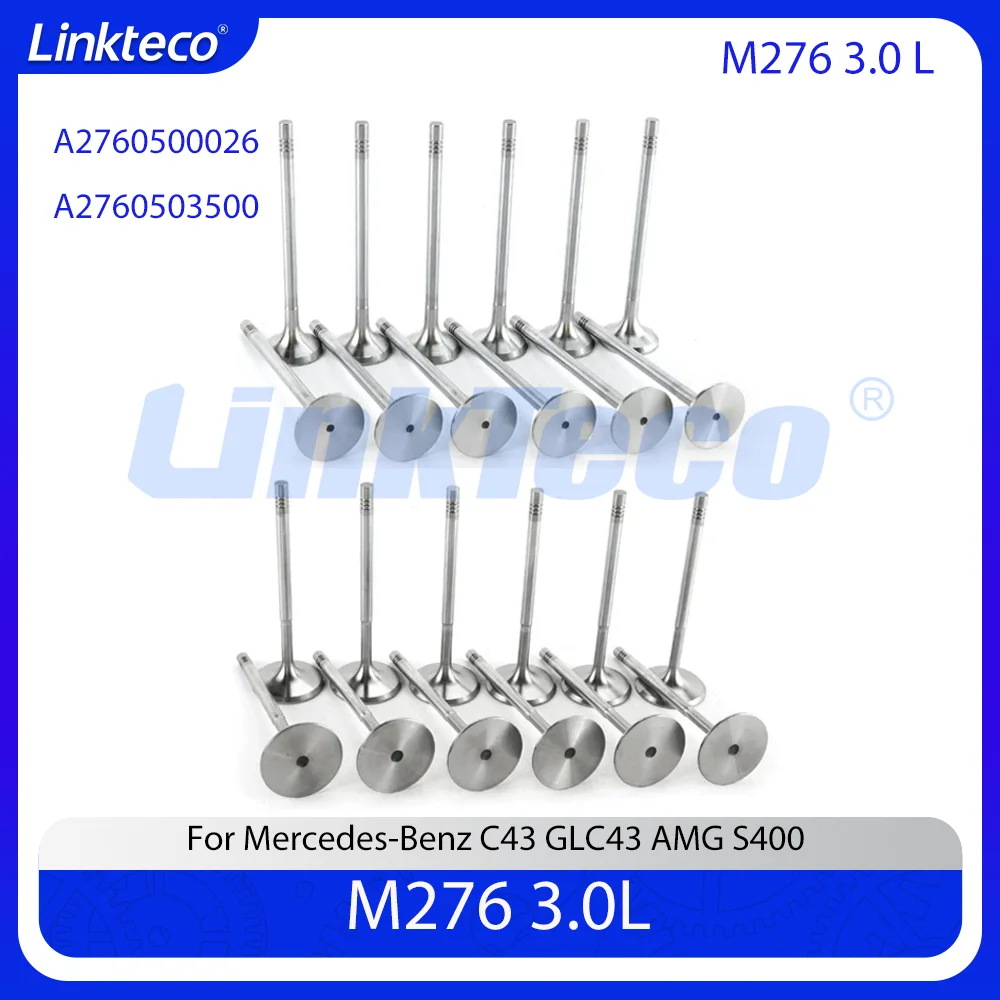 Engine Part 24X Exhaust Intake Valve Fit 3.0 3.5 L V6 GAS M276 For 13-20 3.0T 3.5T MERCEDES-BENZ C43 GLC43 AMG GL400 S450 W205
Engine Part 24X Exhaust Intake Valve Fit 3.0 3.5 L V6 GAS M276 For 13-20 3.0T 3.5T MERCEDES-BENZ C43 GLC43 AMG GL400 S450 W205