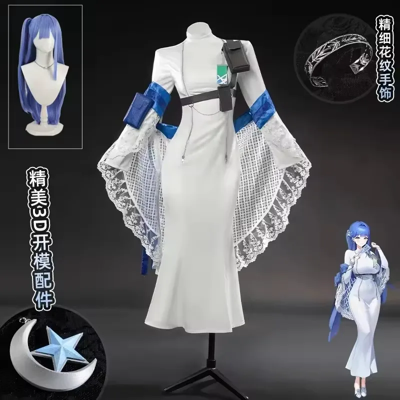 Game NIKKE:The Goddess of Victory Arcana Cosplay Costume Game Cosplay Girl Sexy Dress Wig Set Halloween Party Outfit for Women
Game NIKKE:The Goddess of Victory Arcana Cosplay Costume Game Cosplay Girl Sexy Dress Wig Set Halloween Party Outfit for Women
