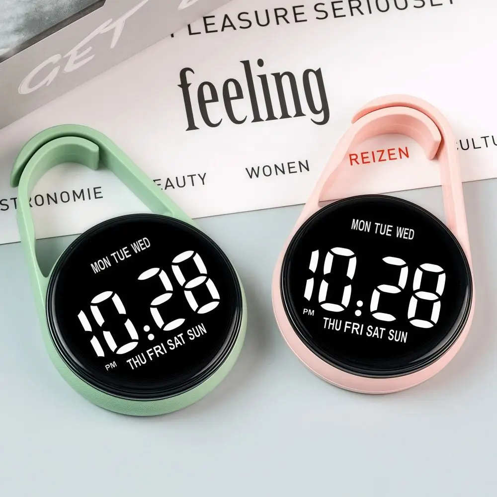 LED Electronic Hanging Watch Portable Digital Display Pocket Watch Waterproof Carabiner Luminous Pocket Watch Children/Adults
LED Electronic Hanging Watch Portable Digital Display Pocket Watch Waterproof Carabiner Luminous Pocket Watch Children/Adults