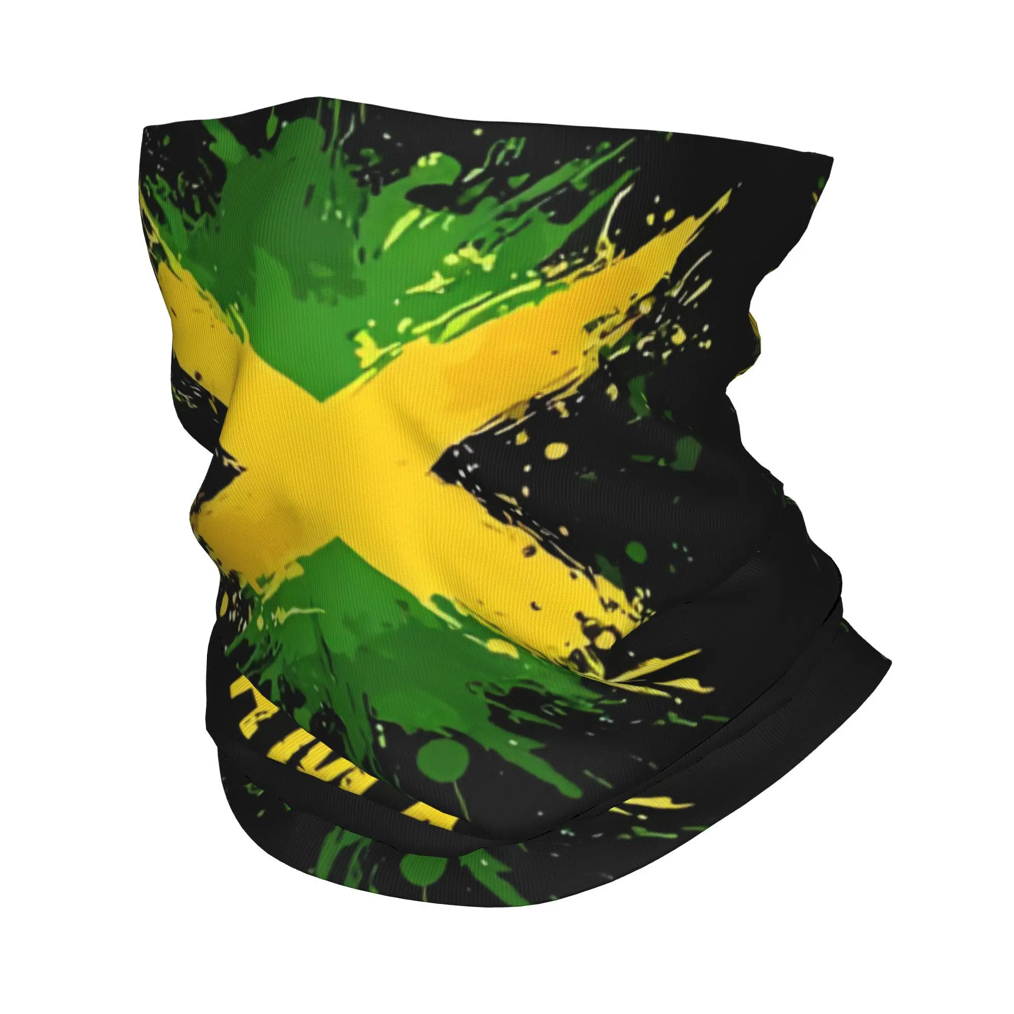 Custom Jamaica Neck Gaiter Men Women UV Face Shield Winter Classical Jamaican Flag Bandana Scarf for Cycling
Custom Jamaica Neck Gaiter Men Women UV Face Shield Winter Classical Jamaican Flag Bandana Scarf for Cycling