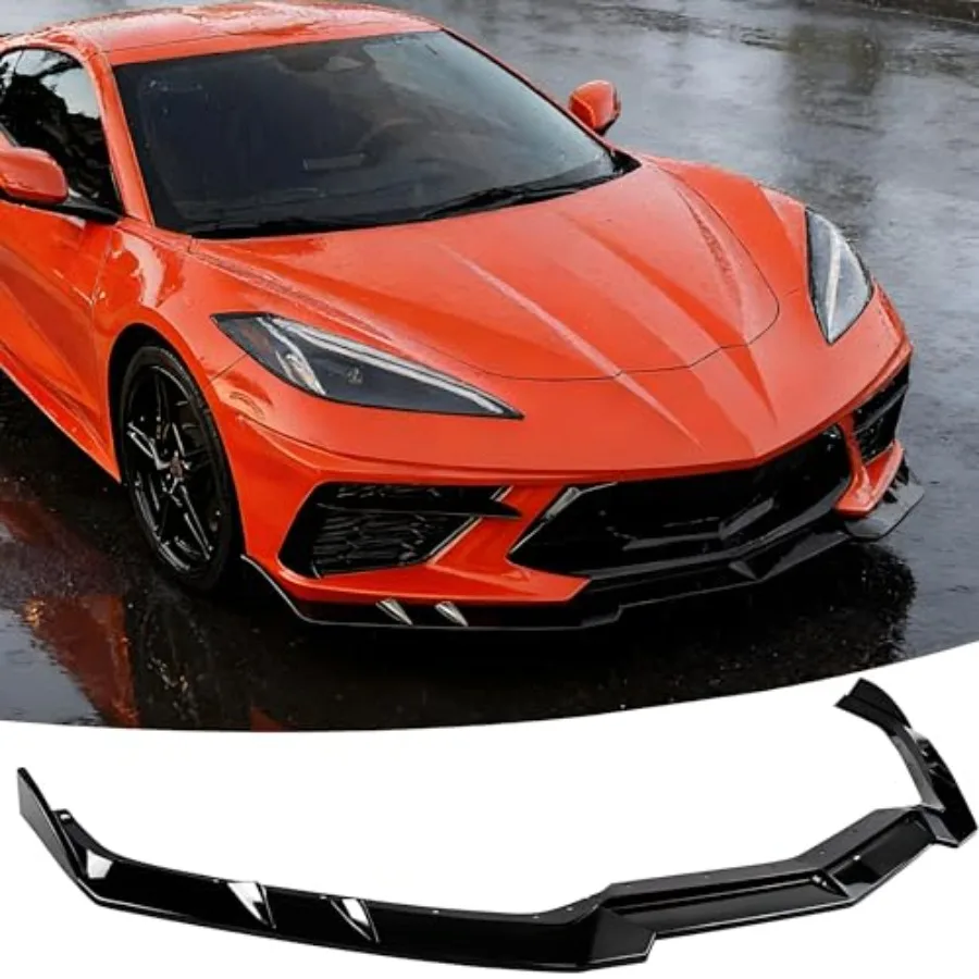 STSEV01 Front Bumper Lip Splitter Spoiler Fit for Chevy Corvette C8 2020-2025 2026 Stingray/ Z51/ LT/LZ, 3pcs Aggressive Style
STSEV01 Front Bumper Lip Splitter Spoiler Fit for Chevy Corvette C8 2020-2025 2026 Stingray/ Z51/ LT/LZ, 3pcs Aggressive Style