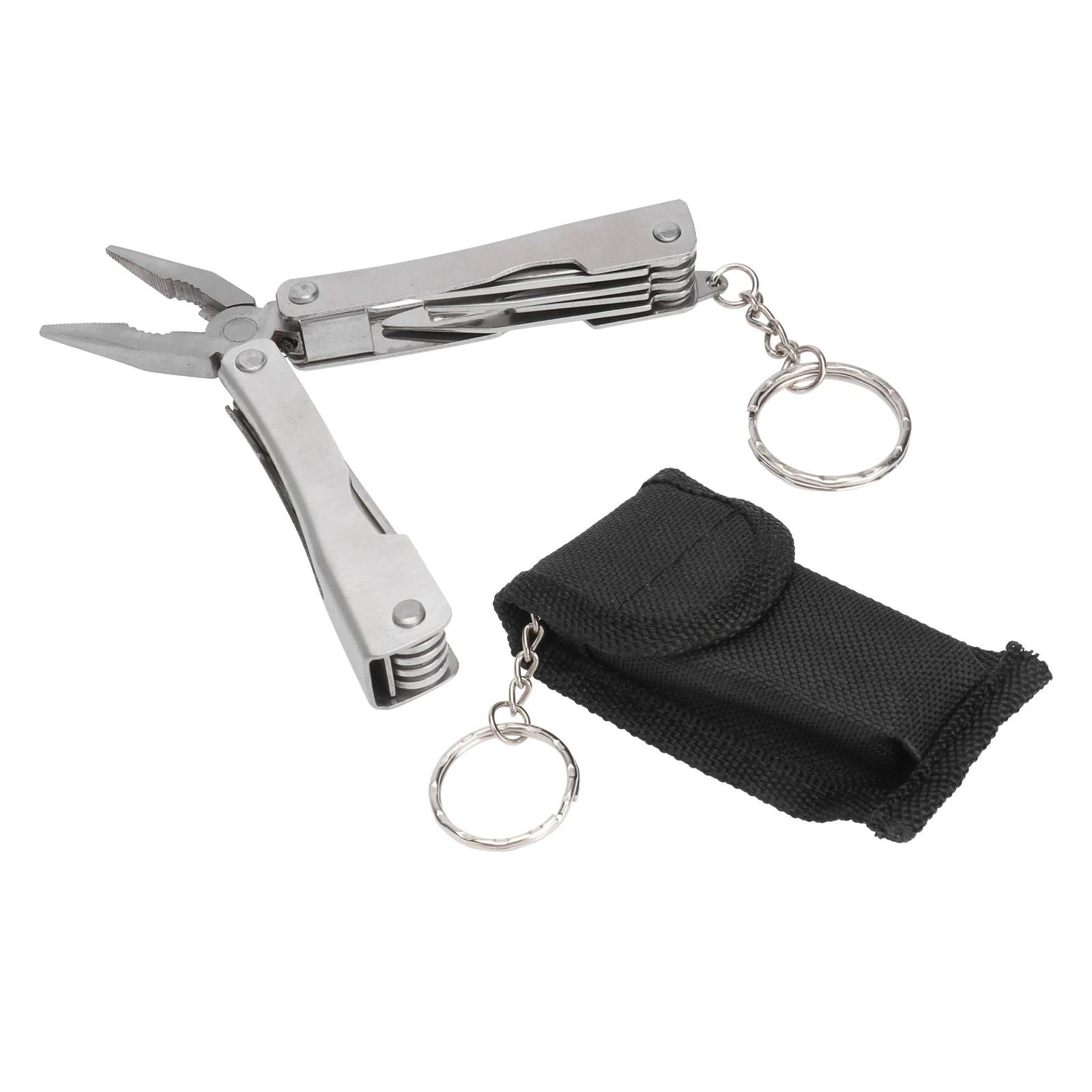 9 in 1 Multifunction Folding Pliers Stainless Steel Tool Kit 6 8x3x1 2cm Silver Outdoor Camping Hiking Accessories Compact
9 in 1 Multifunction Folding Pliers Stainless Steel Tool Kit 6 8x3x1 2cm Silver Outdoor Camping Hiking Accessories Compact