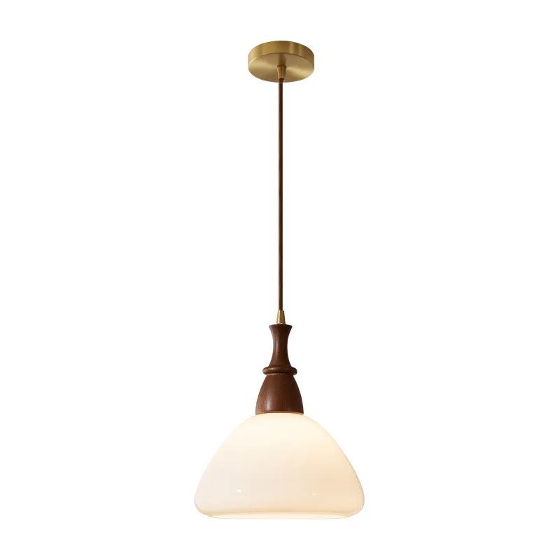 Japanese vintage restaurant chandelier, bedroom bedside lamp, walnut cream, vintage solid wood dining room bar chandelier
Japanese vintage restaurant chandelier, bedroom bedside lamp, walnut cream, vintage solid wood dining room bar chandelier