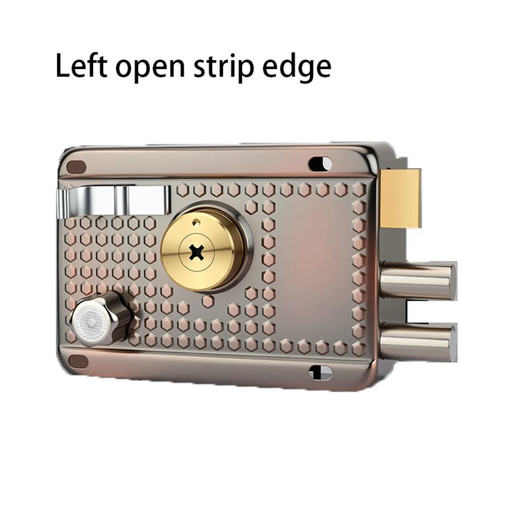 Stainless Steel Exterior Door Lock Copper Hook High Strength Steel Mortise Keyed Lock Multiple Insurance Dead Bolt
Stainless Steel Exterior Door Lock Copper Hook High Strength Steel Mortise Keyed Lock Multiple Insurance Dead Bolt
