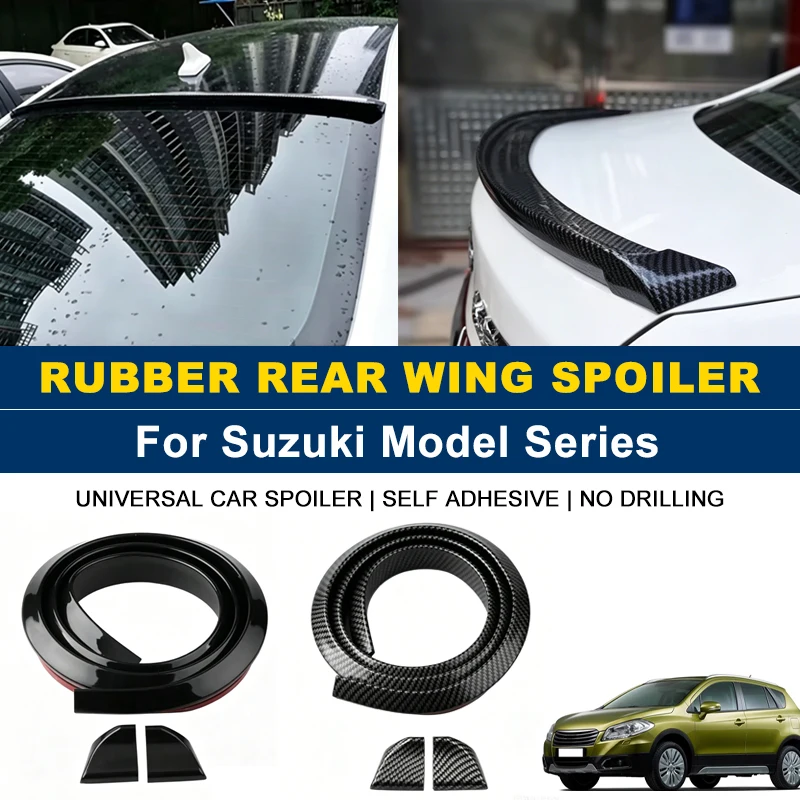 For Suzuki Swift Vitara Jimny SX4 Baleno Ertiga Celerio Alto 1.5M Self-Adhesive Rear Spoiler Wing No Drill Trunk Lip Parts
For Suzuki Swift Vitara Jimny SX4 Baleno Ertiga Celerio Alto 1.5M Self-Adhesive Rear Spoiler Wing No Drill Trunk Lip Parts