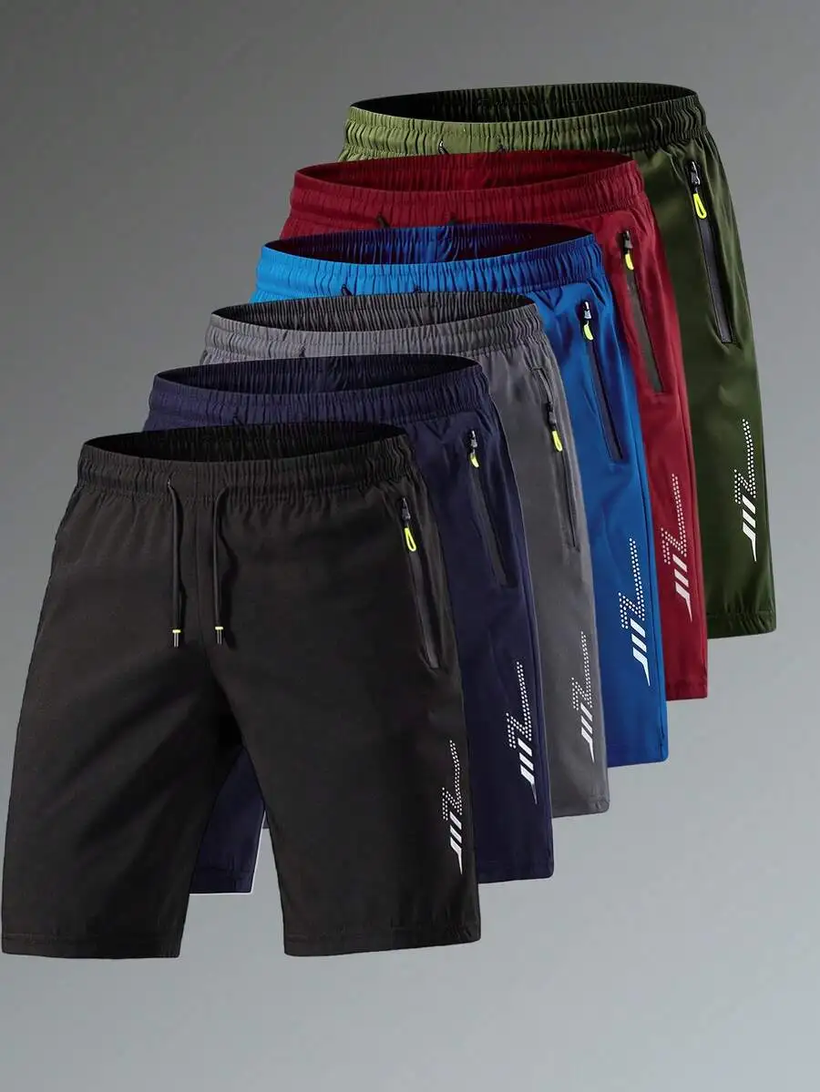 Men's Sports Shorts, Summer 3/4 Pants, Lightning Print Straight Leg Drawstring Waist With Zipper Pockets, Suitable For Fitness, Running, Workout, Gift For Boyfriend/Husband
Men's Sports Shorts, Summer 3/4 Pants, Lightning Print Straight Leg Drawstring Waist With Zipper Pockets, Suitable For Fitness, Running, Workout, Gift For Boyfriend/Husband