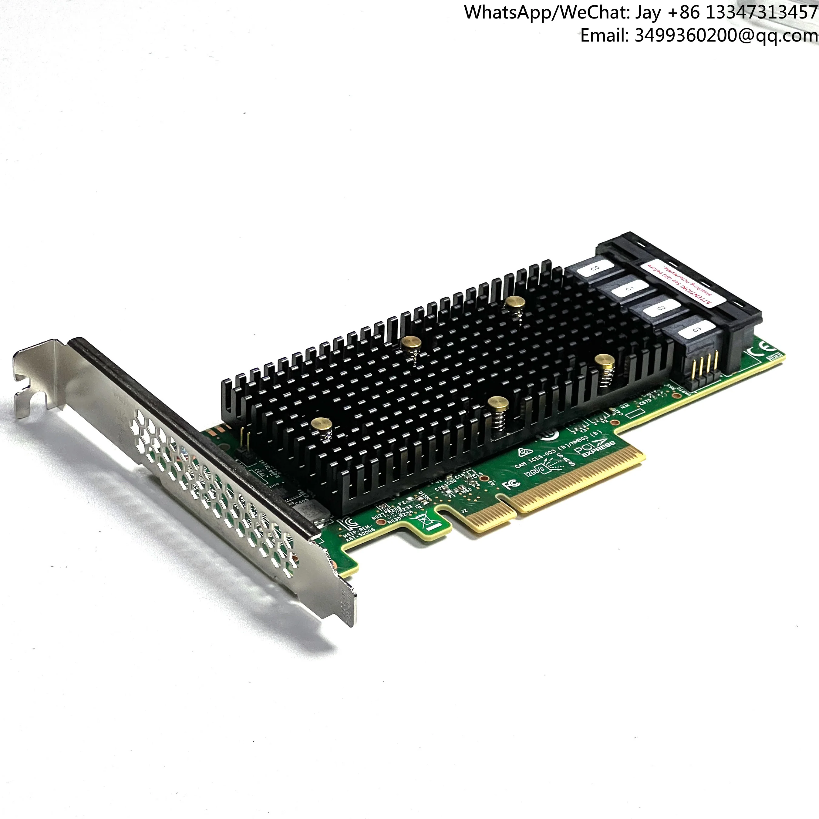 9400-16i Storage Controller 16 Channel SATA 6Gb/s / SAS 12Gb/s Low Profile 1.2 GBps - PCIe 3.1 X8 (05-50008-00)
9400-16i Storage Controller 16 Channel SATA 6Gb/s / SAS 12Gb/s Low Profile 1.2 GBps - PCIe 3.1 X8 (05-50008-00)