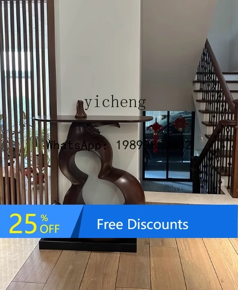 Style Entrance Table Villa Creative Art Light Luxury High-End Sense Display Table
Style Entrance Table Villa Creative Art Light Luxury High-End Sense Display Table