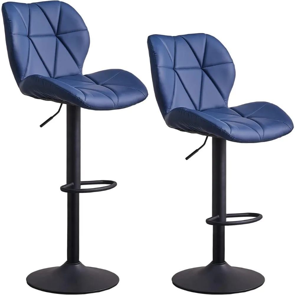 Swivel Height Adjustable Barstools with Backrest and Footrest, PU Leather Counter Stools for Kitchen, Dining Room, Bar
Swivel Height Adjustable Barstools with Backrest and Footrest, PU Leather Counter Stools for Kitchen, Dining Room, Bar