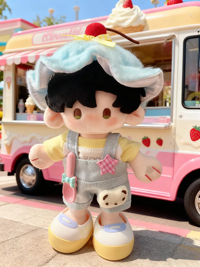 10cm Hammer Body Cotton Doll Clothes Pink Yellow Blue Dessert Cat Series Set And Special Shoes Very Cute And Beautiful
10cm Hammer Body Cotton Doll Clothes Pink Yellow Blue Dessert Cat Series Set And Special Shoes Very Cute And Beautiful