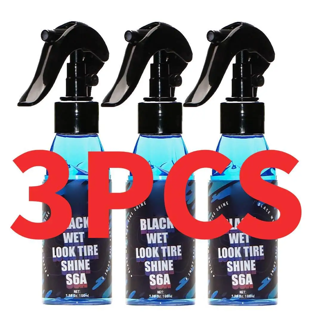 3 шт., средство для покрытия автомобильных шин, черный мокрый вид, блестящая повязка для шин - автомобильный прозрачный спрей для покрытия шин для глянцевого влажного покрытия 
3 шт., средство для покрытия автомобильных шин, черный мокрый вид, блестящая повязка для шин - автомобильный прозрачный спрей для покрытия шин для глянцевого влажного покрытия