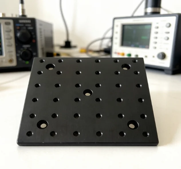 High Precision Optical Aluminum Breadboard with M6 Thread Holes Honeycomb Core Solid Plate for Lab Experiments
High Precision Optical Aluminum Breadboard with M6 Thread Holes Honeycomb Core Solid Plate for Lab Experiments