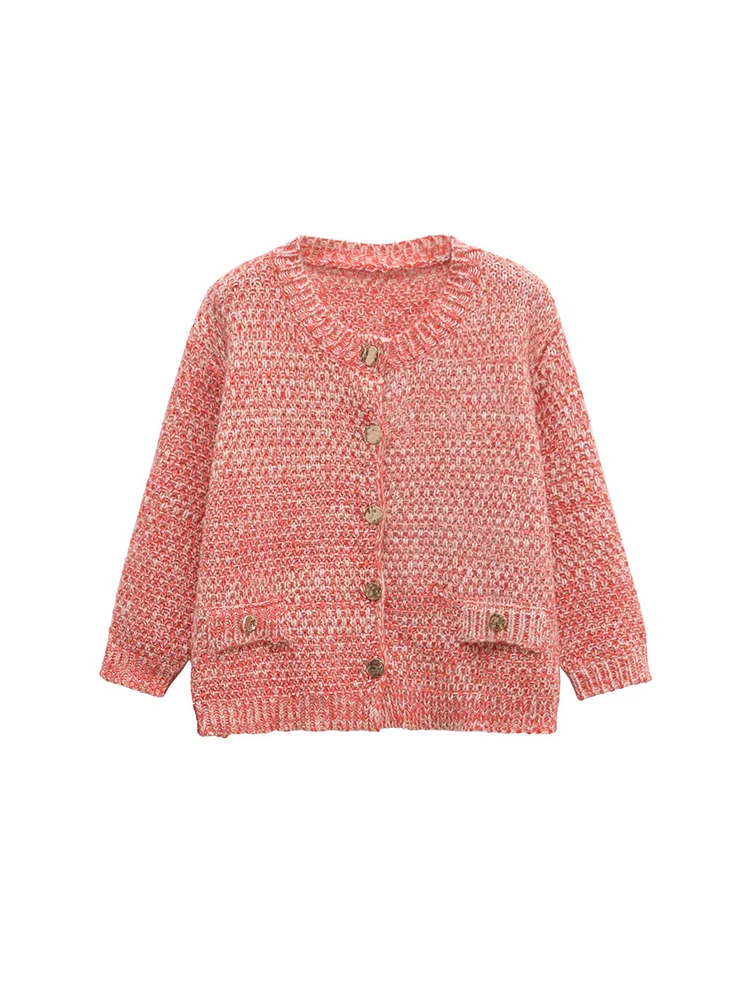 European and American style autumn new fashion trend women's clothing long sleeve versatile loose commuter knitted jacket
European and American style autumn new fashion trend women's clothing long sleeve versatile loose commuter knitted jacket
