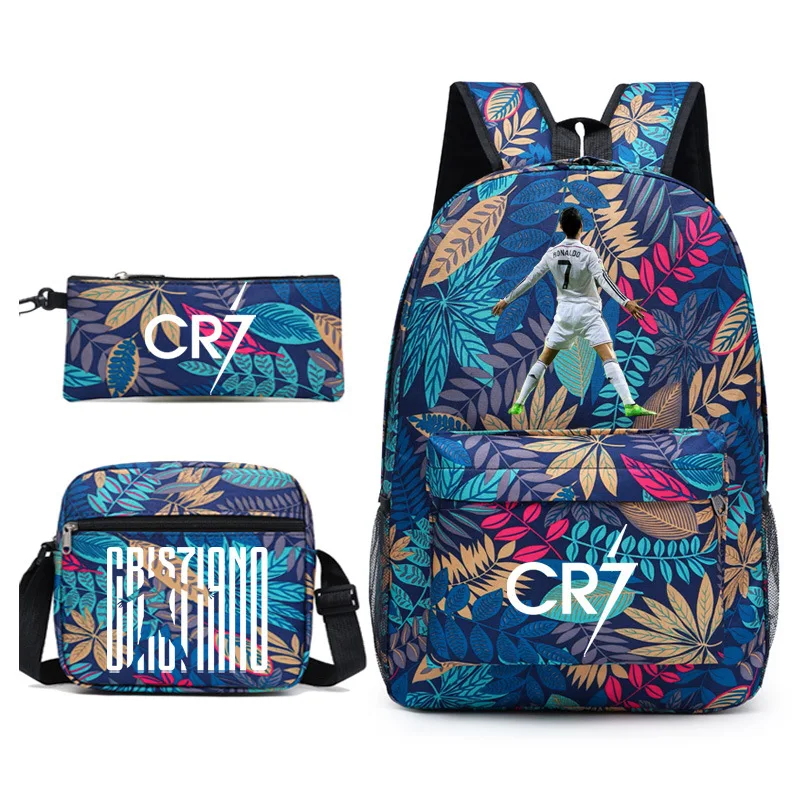 New 3pcs CR7 Backpacks Simple Style Lightweight Boys Girls School Bags Capacity Teens Laptop Backpack Women Men Travel Mochilas
New 3pcs CR7 Backpacks Simple Style Lightweight Boys Girls School Bags Capacity Teens Laptop Backpack Women Men Travel Mochilas