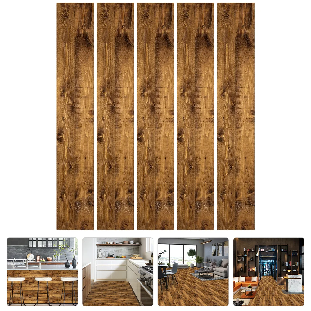 5 Pcs Wood Grain Board Stickers Floor Adhesive Tile Decoration Decorate Pvc Tiles
5 Pcs Wood Grain Board Stickers Floor Adhesive Tile Decoration Decorate Pvc Tiles