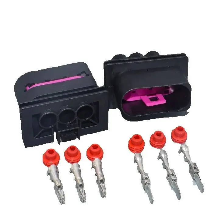 Shhworldsea 3-контактный 6,3 мм 1J0 906 443 для Volkswagen Jetta, электронная вилка вентилятора, разъем радиатора, клеммная вилка
Shhworldsea 3-контактный 6,3 мм 1J0 906 443 для Volkswagen Jetta, электронная вилка вентилятора, разъем радиатора, клеммная вилка