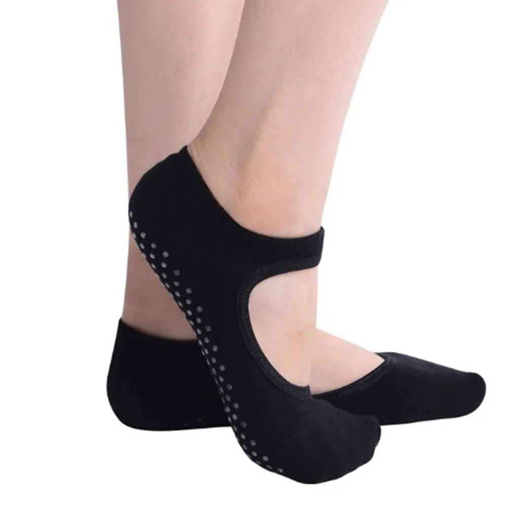 1 Pairs Yoga Socks Womens Non Slip Cotton Grip Pilate Anti Skid Exercise Socks Black 3D Gel Dots Absorb Sweat Keep Feet Dry Safe
1 Pairs Yoga Socks Womens Non Slip Cotton Grip Pilate Anti Skid Exercise Socks Black 3D Gel Dots Absorb Sweat Keep Feet Dry Safe