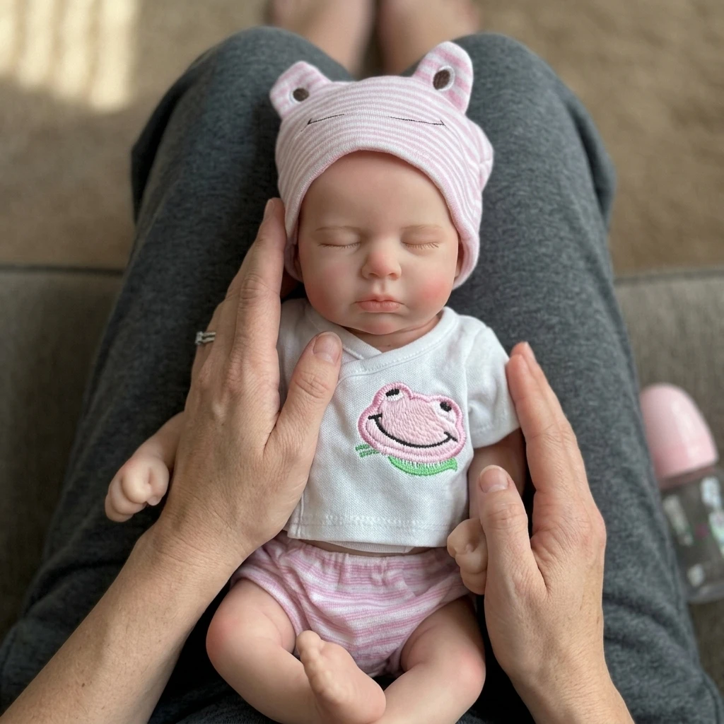 13 Inch OtardDolls Loulou Full Body Soft Silicone Reborn Doll Baby with Open Mouth Feature for Toy Lovers
13 Inch OtardDolls Loulou Full Body Soft Silicone Reborn Doll Baby with Open Mouth Feature for Toy Lovers