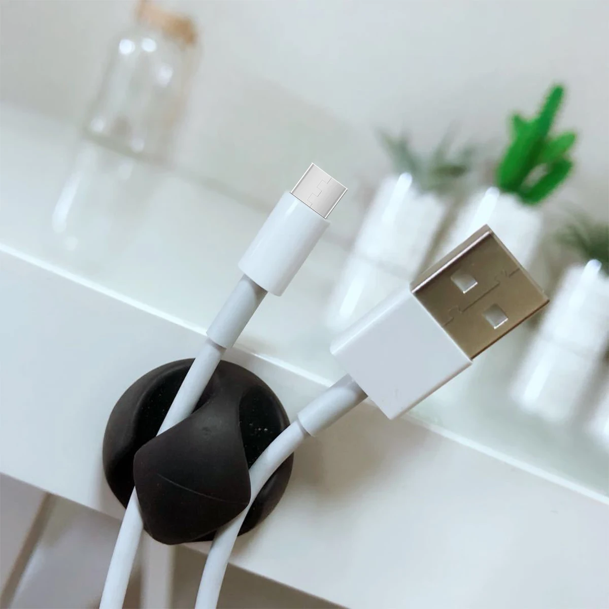 12 Pcs Clips Heavy Duty TPR Wire ganizer Adhesive Holder Cable ganizer Desk Management USB Audio Cables Headphones
12 Pcs Clips Heavy Duty TPR Wire ganizer Adhesive Holder Cable ganizer Desk Management USB Audio Cables Headphones