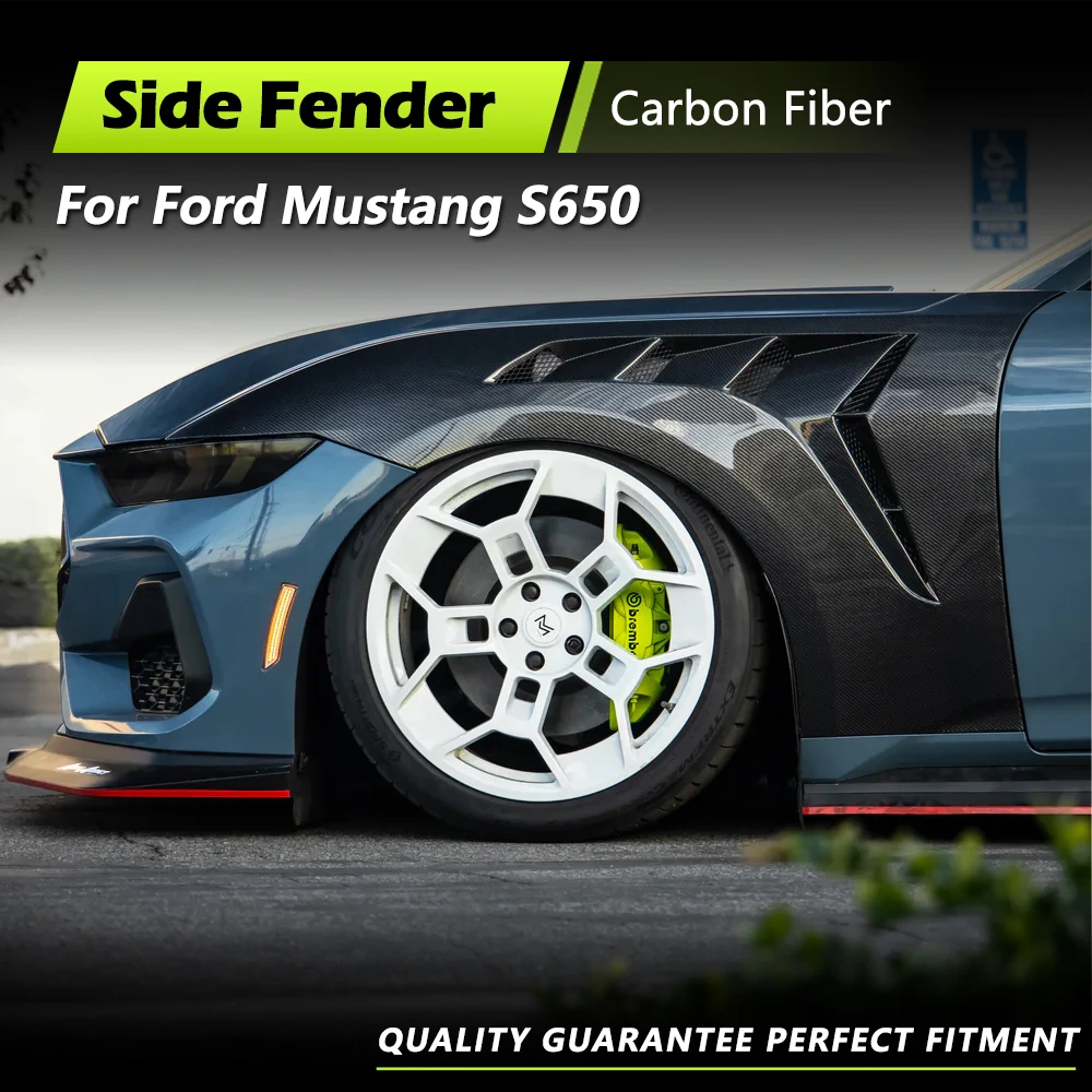 Car Front Side Fender Fins Air Vent Trims for Ford Mustang 2024 2025 Real Carbon Fiber Car Front Fender Bumper Racing Body Kits
Car Front Side Fender Fins Air Vent Trims for Ford Mustang 2024 2025 Real Carbon Fiber Car Front Fender Bumper Racing Body Kits