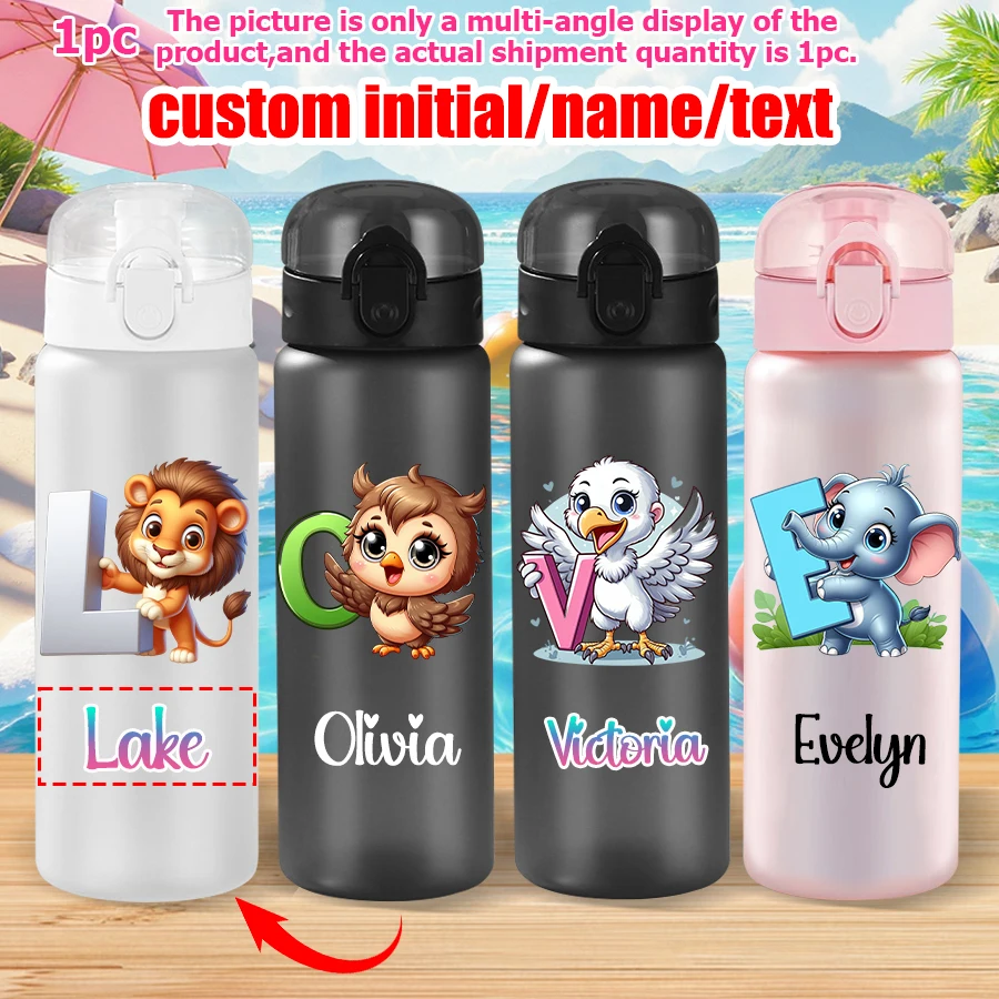 1pc Custom 26 animal initial letter Pattern 780ml/26oz Plastic Water Bottle Outdoor Travel Sports Cup for birthday gifts
1pc Custom 26 animal initial letter Pattern 780ml/26oz Plastic Water Bottle Outdoor Travel Sports Cup for birthday gifts