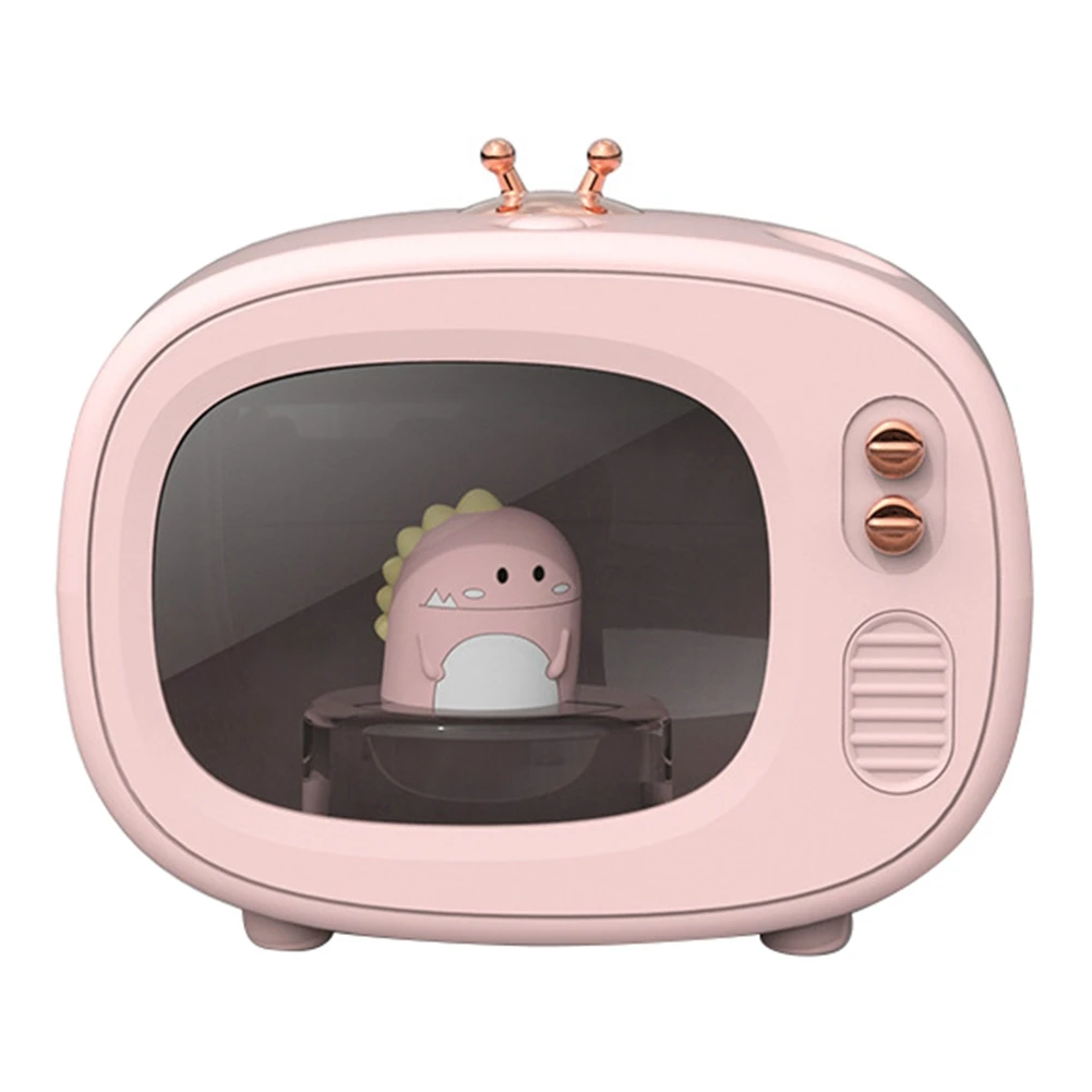 400Ml Portable Humidifier, Retro TV Wireless Humidifier Cartoon USB Air Humidifier for Home, Office, Bedroom Pink
400Ml Portable Humidifier, Retro TV Wireless Humidifier Cartoon USB Air Humidifier for Home, Office, Bedroom Pink