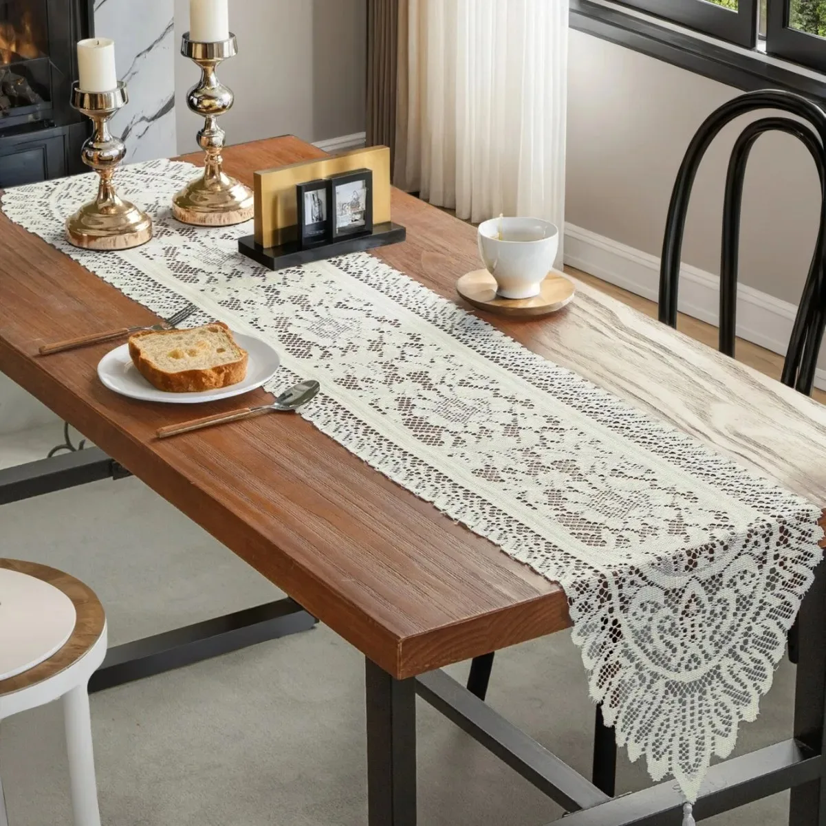 1Pc Warp Knitted Lace Fringe Red white beige lace tassel table flag for home decoration, wedding party table flag decoration
1Pc Warp Knitted Lace Fringe Red white beige lace tassel table flag for home decoration, wedding party table flag decoration