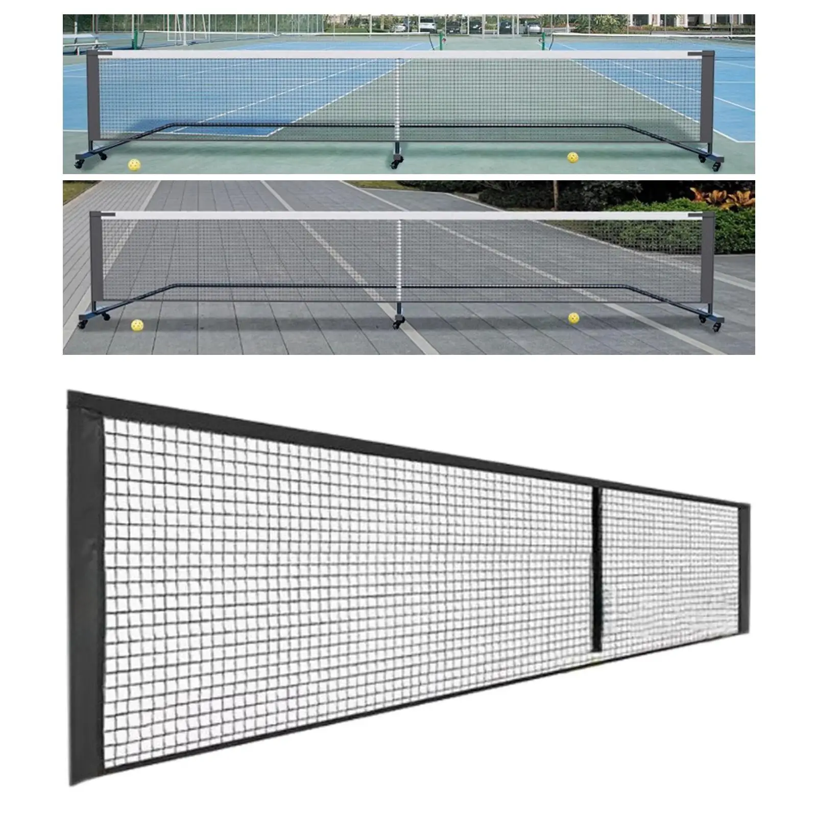 Pickleball Net Training Net Professional Practice Easy Setup Portable Movable for Park Game Outdoor Activities Sports
Pickleball Net Training Net Professional Practice Easy Setup Portable Movable for Park Game Outdoor Activities Sports
