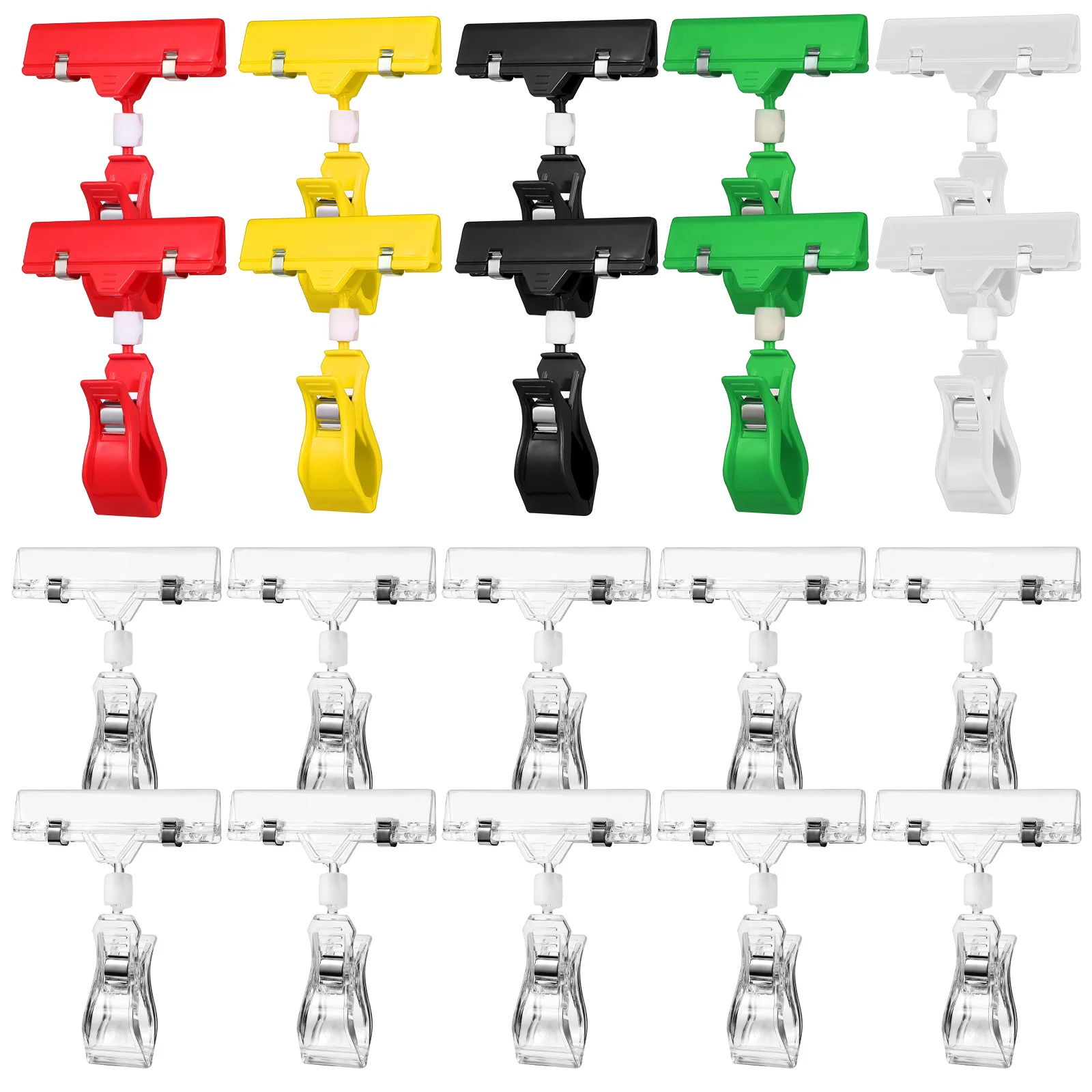 20Pcs Thumb Clip Double Sided Clip Price Tag Holder Retail Sign Display Advertising Merchandise Sign Clips Double Sided Clips
20Pcs Thumb Clip Double Sided Clip Price Tag Holder Retail Sign Display Advertising Merchandise Sign Clips Double Sided Clips
