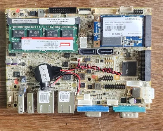 WAFER-BTI REV:1.0 100% OK Original 3.5" Motherboard Embedded 3.5 inch Industrial Mainboard PC104 SBC with CPU RAM
WAFER-BTI REV:1.0 100% OK Original 3.5" Motherboard Embedded 3.5 inch Industrial Mainboard PC104 SBC with CPU RAM