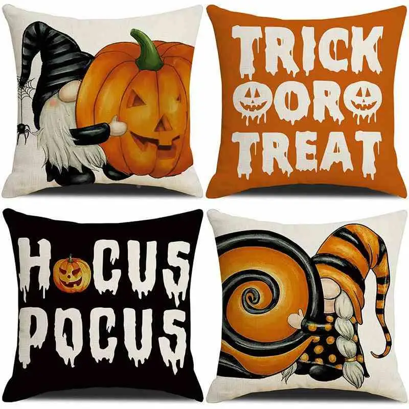 Halloween Pillow Cover Simple Creative Linen Pumpkin Home Bedroom Pillow Living Room Sofa Cushion Cover Halloween Decoration
Halloween Pillow Cover Simple Creative Linen Pumpkin Home Bedroom Pillow Living Room Sofa Cushion Cover Halloween Decoration