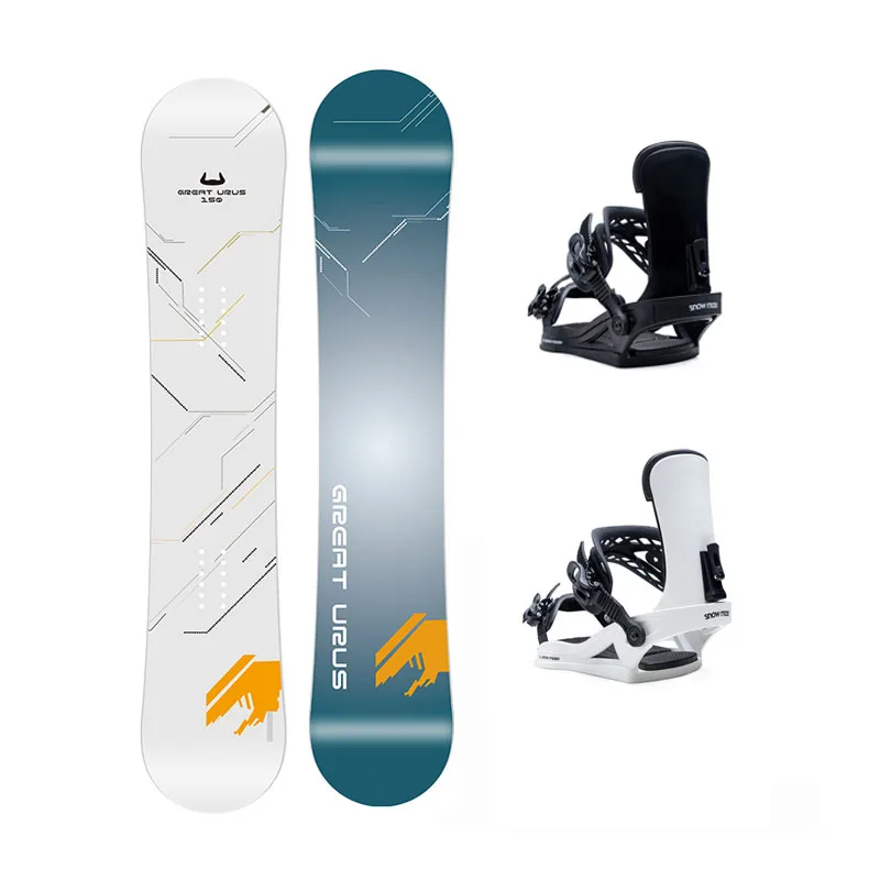 Professional Snowboard With Bindings Package All Mountain Complete Set For Men Adult
Professional Snowboard With Bindings Package All Mountain Complete Set For Men Adult