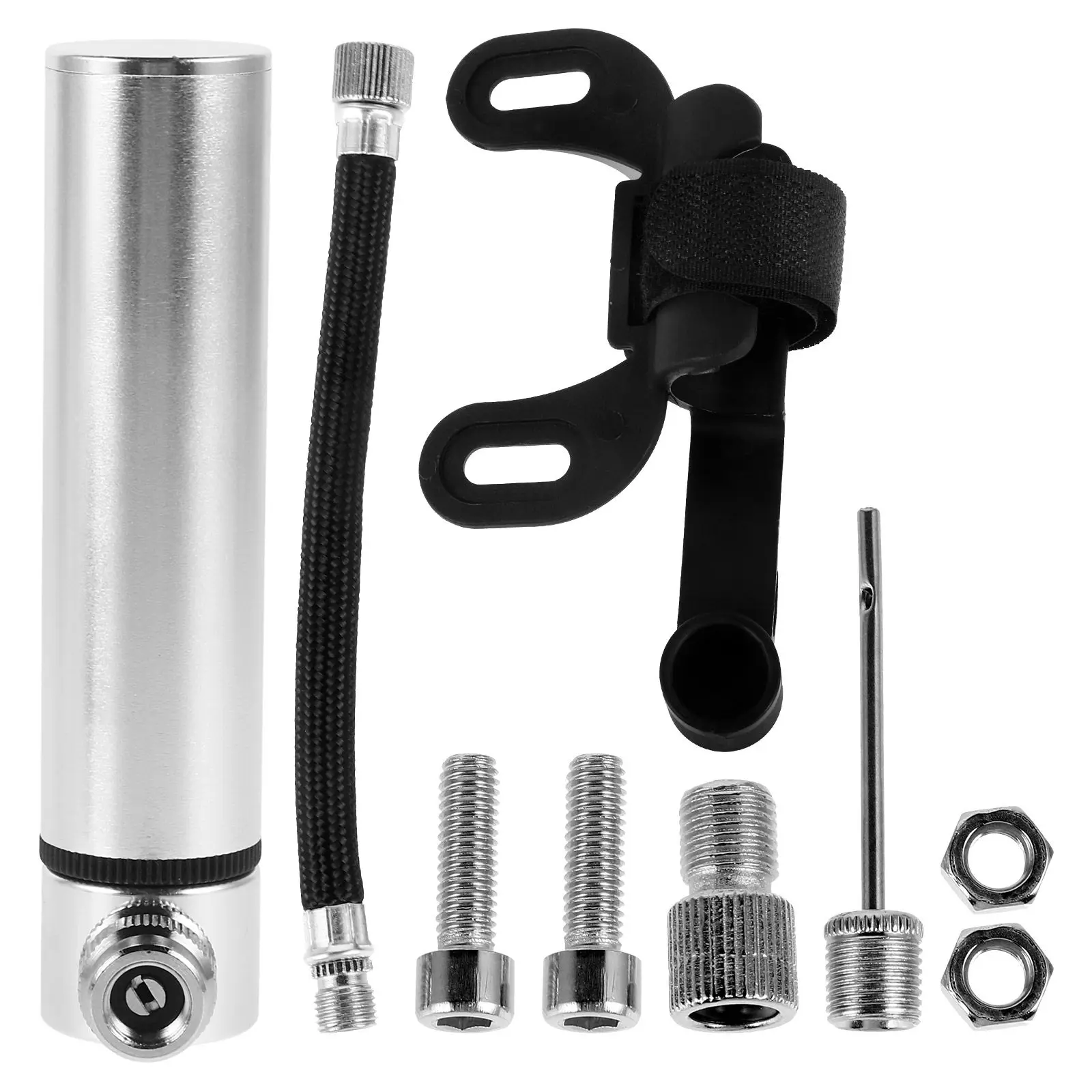 1Set Lightweight Portable Bicycle Pump Mini High-Pressure Hand Pump for Bike Tire Inflation Road Basketball Football
1Set Lightweight Portable Bicycle Pump Mini High-Pressure Hand Pump for Bike Tire Inflation Road Basketball Football