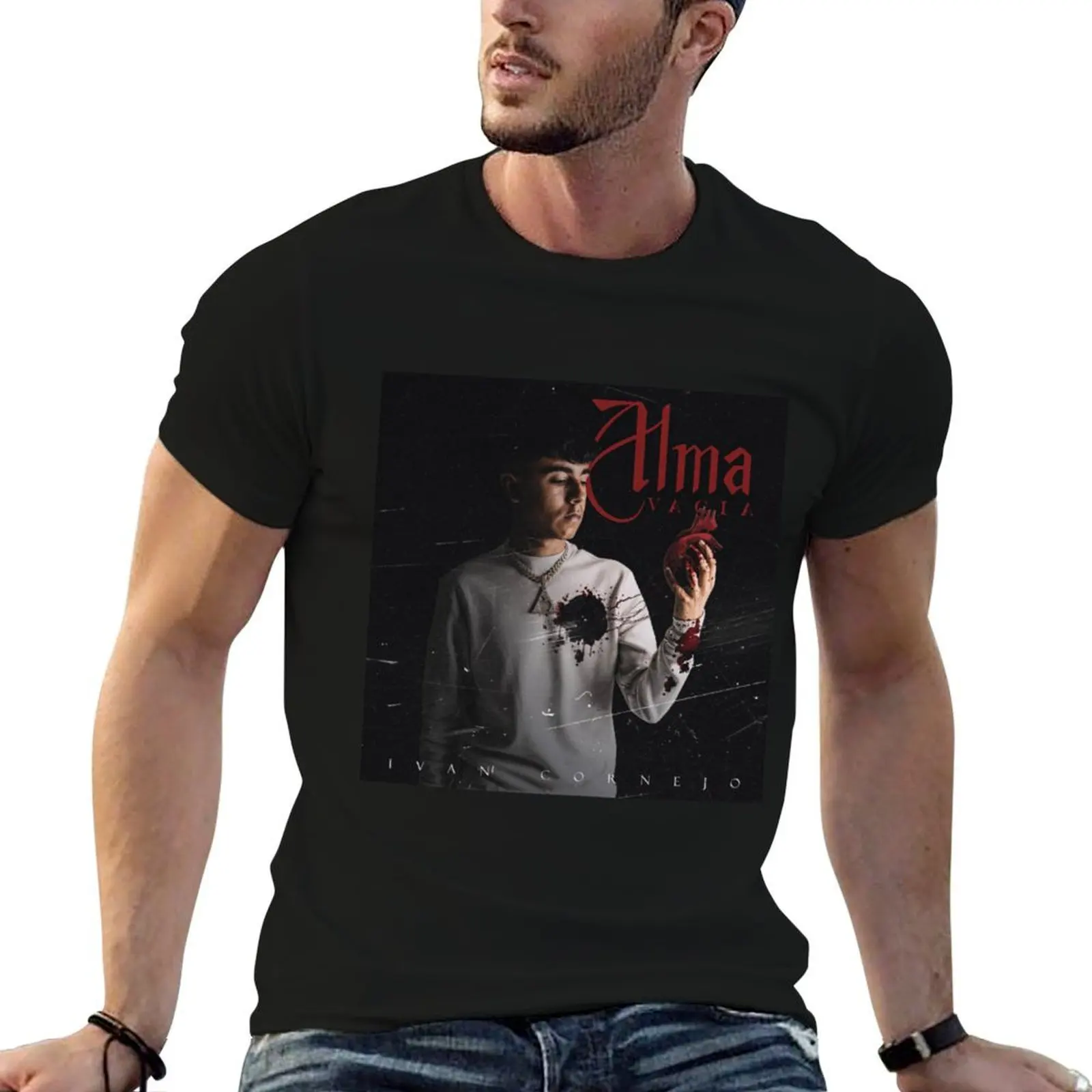 Alma Vacia Ivan Cornejo T-Shirt black cotton t-shirt plain for man package t shirts for man graphic vintage T-Shirt
Alma Vacia Ivan Cornejo T-Shirt black cotton t-shirt plain for man package t shirts for man graphic vintage T-Shirt