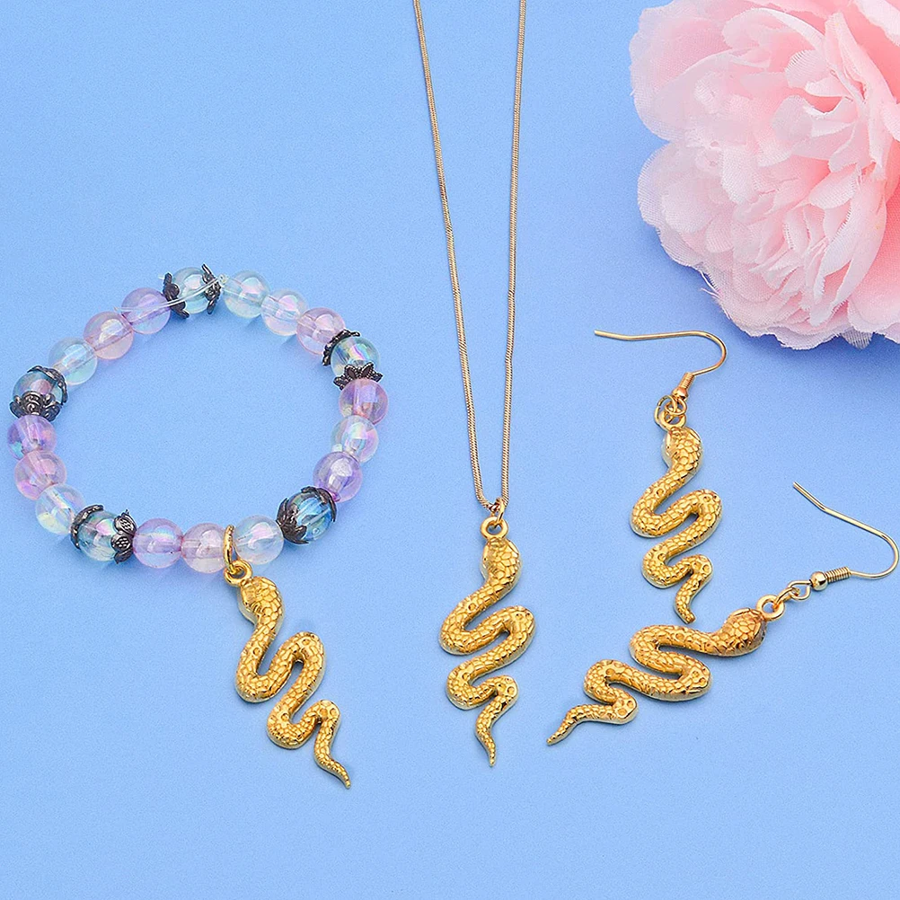 32pcs Snake Pendant Charms Jewelry Making Supplies Golden Zinc Alloy DIY Accessories Bracelets Necklace Animal Decorations
32pcs Snake Pendant Charms Jewelry Making Supplies Golden Zinc Alloy DIY Accessories Bracelets Necklace Animal Decorations