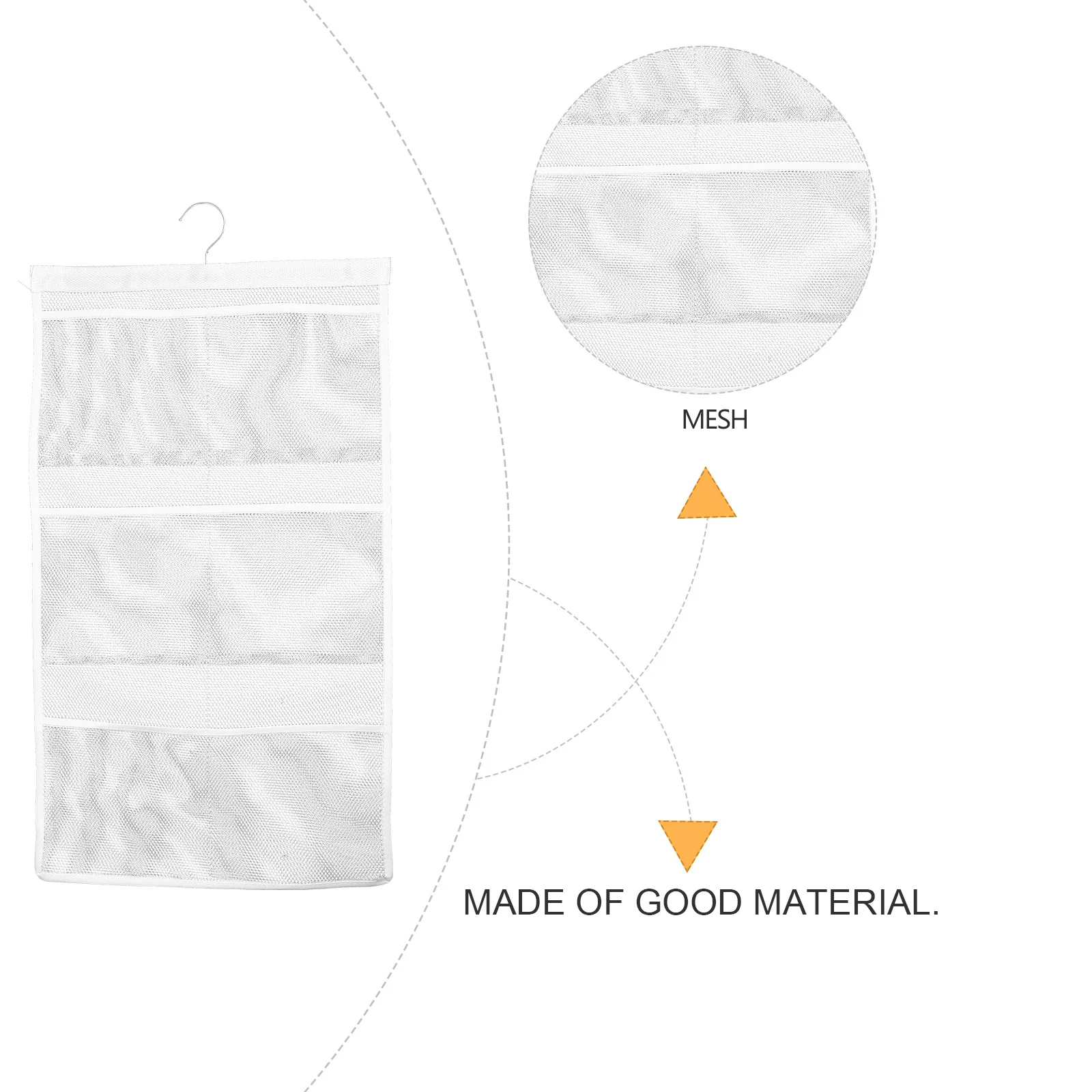 1Pcs Washable Quick-Dry 6-Pocket Hanging Mesh Storage Bag for Bathroom Shower Organizer Portable Lightweight Bath Caddy
1Pcs Washable Quick-Dry 6-Pocket Hanging Mesh Storage Bag for Bathroom Shower Organizer Portable Lightweight Bath Caddy