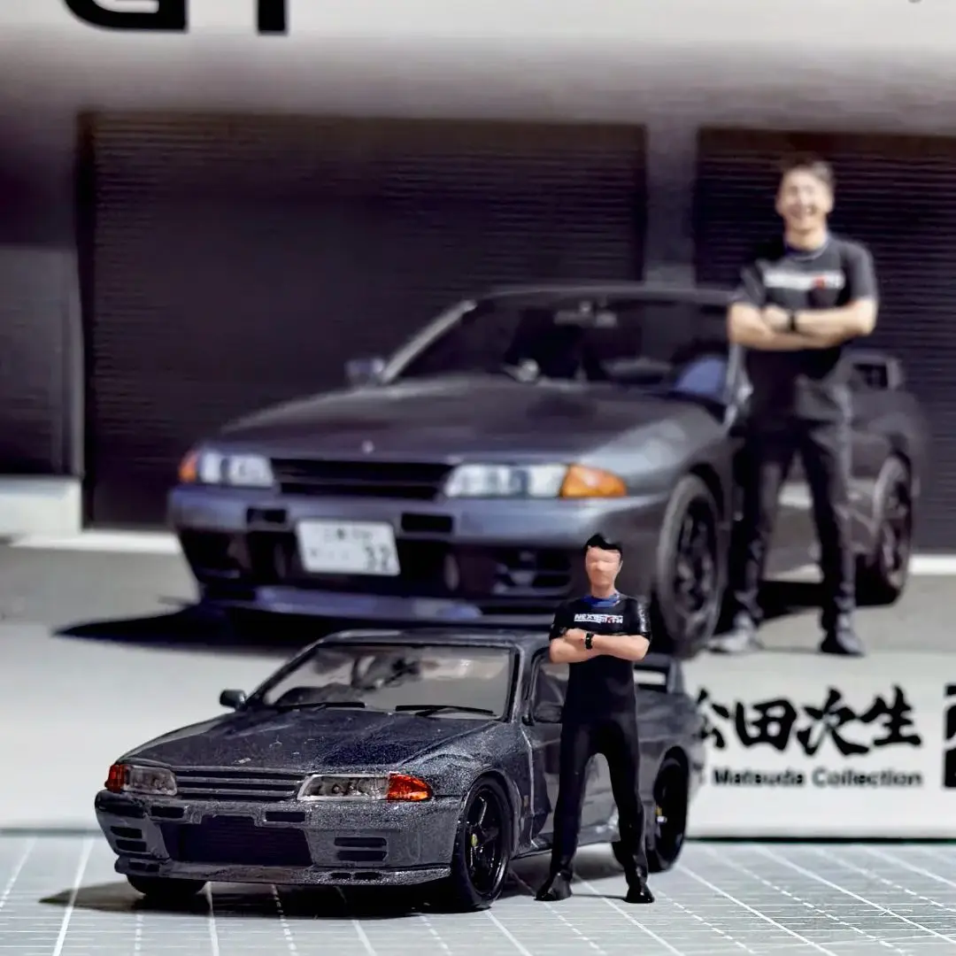 MINIGT #869 1/64 Nissan Skyline GTR R32 Gunmetal W/Tsugio Matsuda JDM Toy Car Miniature Diecast Metal TSM Model Gift Free Wheels
MINIGT #869 1/64 Nissan Skyline GTR R32 Gunmetal W/Tsugio Matsuda JDM Toy Car Miniature Diecast Metal TSM Model Gift Free Wheels