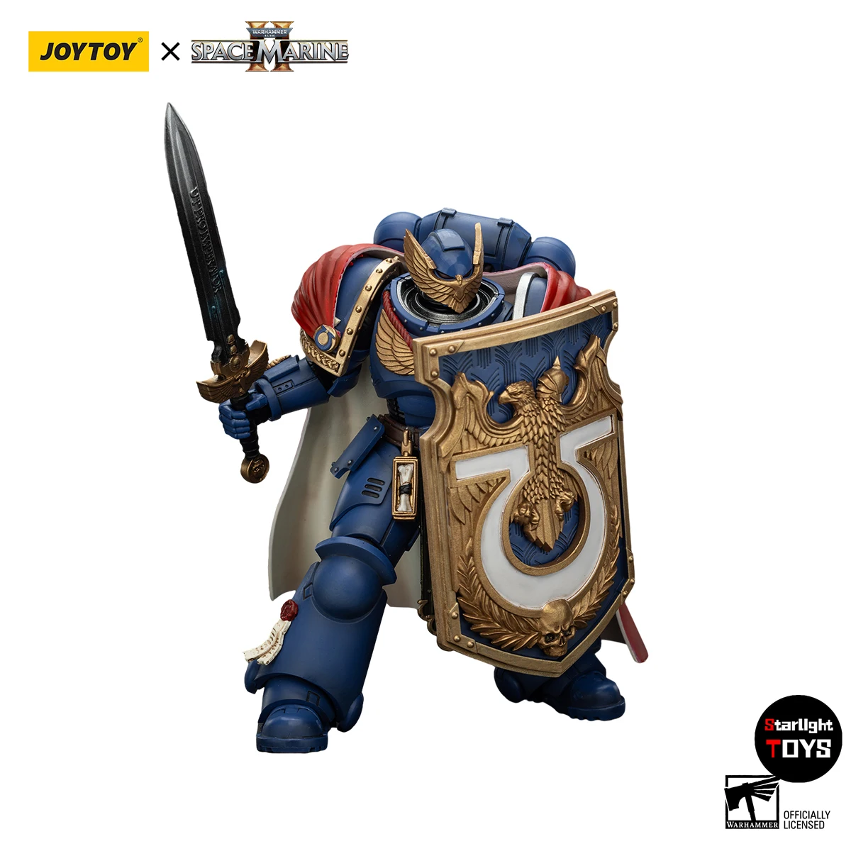 【Доставка в течение 24 часов】Фигурка JOYTOY Warhammer 40K 1/18 Ultramarines Marneus Calgar Chapter Master Victrix Honor Guard
【Доставка в течение 24 часов】Фигурка JOYTOY Warhammer 40K 1/18 Ultramarines Marneus Calgar Chapter Master Victrix Honor Guard