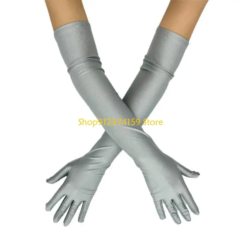 G5AE Long Satined Gloves for Women Formal Occasion 1920s Gloves Ceremonial Elbow Gloves Evening Party Wedding Bride Gloves
G5AE Long Satined Gloves for Women Formal Occasion 1920s Gloves Ceremonial Elbow Gloves Evening Party Wedding Bride Gloves