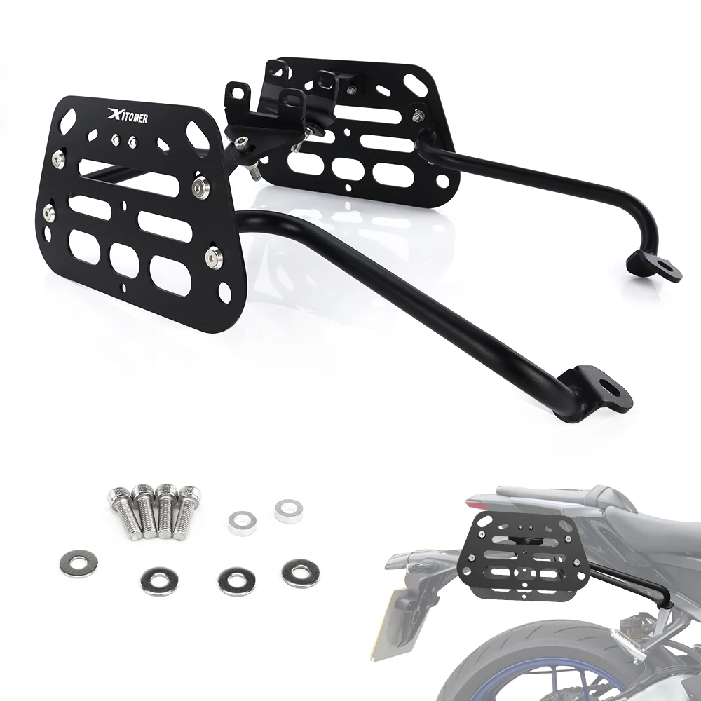Motorcycle Saddlebag Support Bars Fit For Yamaha MT-09 / Y-AMT / SP 2024-2025 Mounting Brackets Side Luggage Rack Pannier Racks
Motorcycle Saddlebag Support Bars Fit For Yamaha MT-09 / Y-AMT / SP 2024-2025 Mounting Brackets Side Luggage Rack Pannier Racks