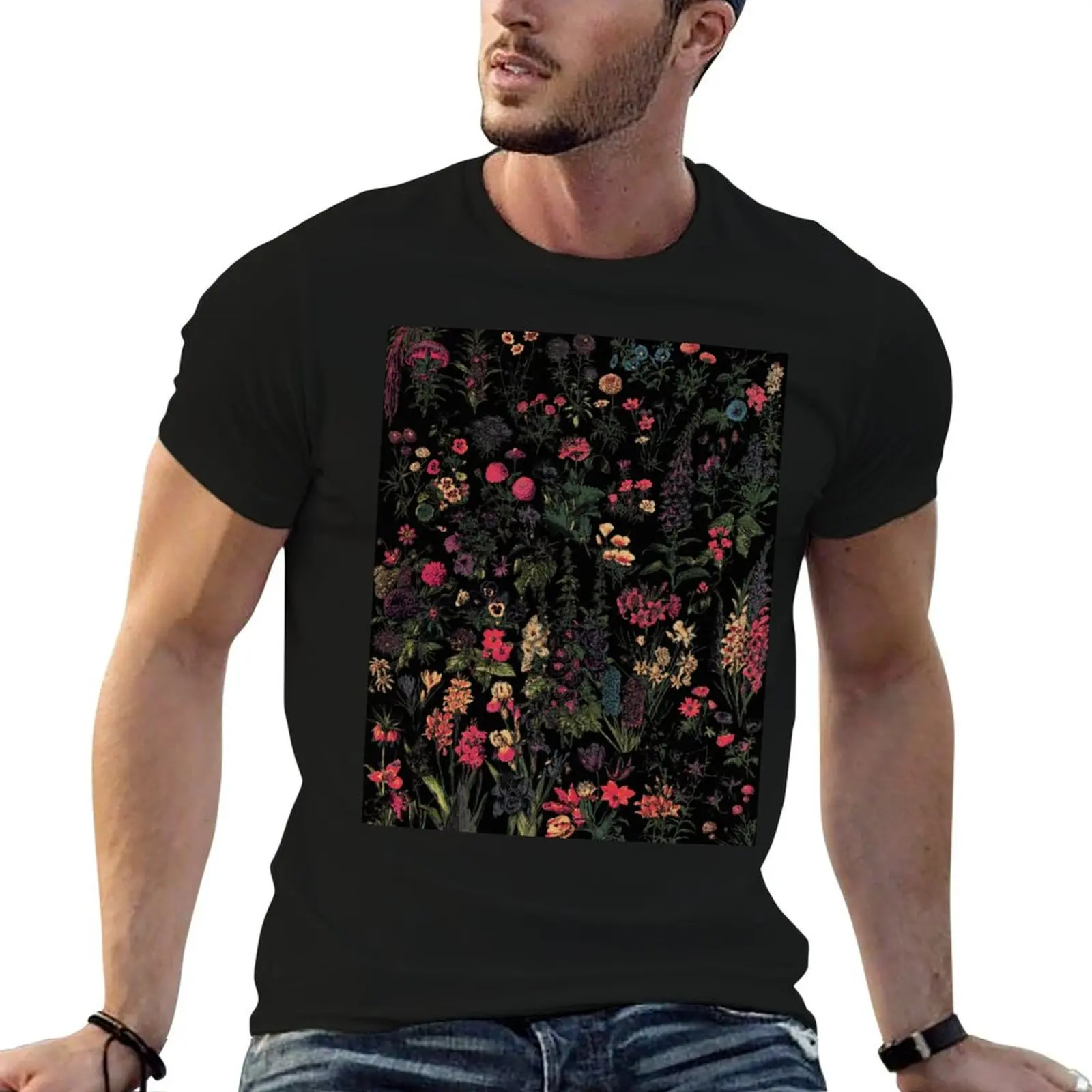 Midnight Floral T-Shirt man tshirt t shirt man cotton t shirts for man pack white T-Shirt
Midnight Floral T-Shirt man tshirt t shirt man cotton t shirts for man pack white T-Shirt